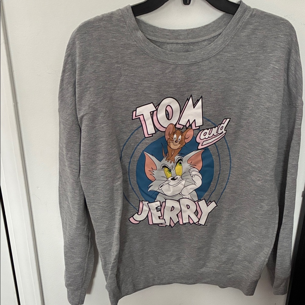 Tom and Jerry sweatshirt. Gently worn